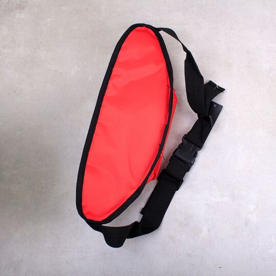 Сумка на пояс, бананка "Senkey" красная П1643