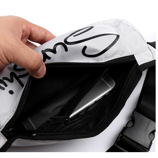 Сумка на пояс, бананка "Senkey" фиолетовая П1644