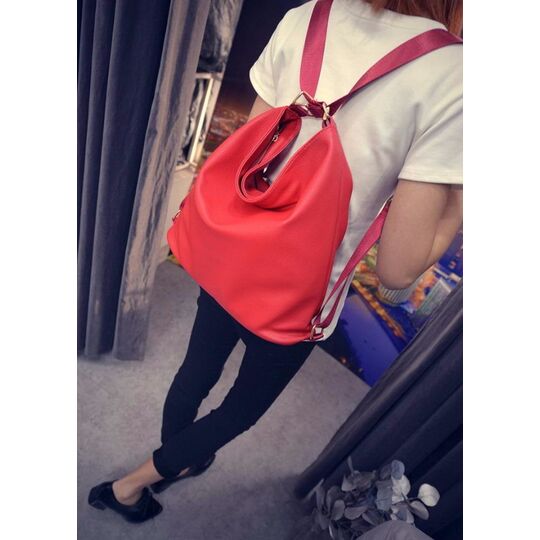 Женская сумка FUNMARDI, красная П1648