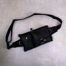 Поясная сумка мужская WESTAL , черная П1655