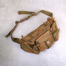 Сумка поясная армейская , коричневый П1660