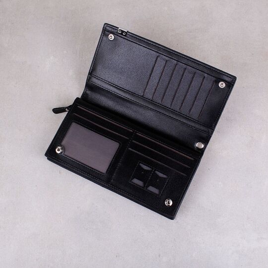 Барсетка мужская Baellerry, портмоне, черная П1666