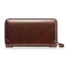 Барсетка мужская, портмоне, коричневая П1667