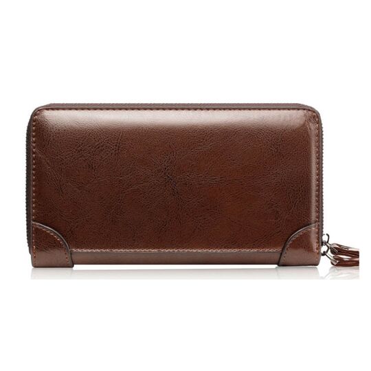 Барсетка мужская, портмоне, коричневая П1667