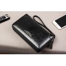 Барсетка чоловіча, портмоне, чорна П1668