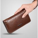 Барсетка чоловіча, портмоне, чорна П1668