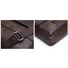 Чоловічий портфель, сумка JEEP BULUO, коричнева П1678