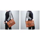 Чоловічий портфель, сумка JEEP BULUO, коричнева П1678