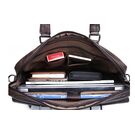 Чоловічий портфель, сумка JEEP BULUO, коричнева П1678