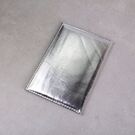 Обкладинка для паспорта, срібляста П1679