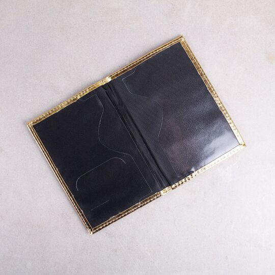 Обложка для паспорта, зеленая П1682