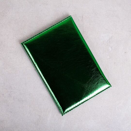 Обложка для паспорта, зеленая П1682