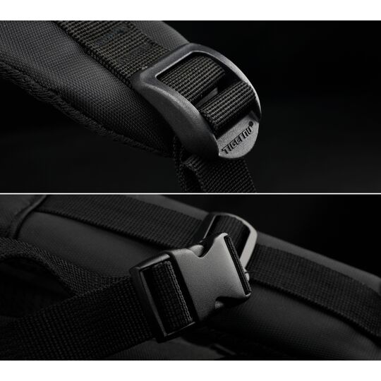 Рюкзаки для ноутбуков - Рюкзак для ноутбука "TSA", черный П1684