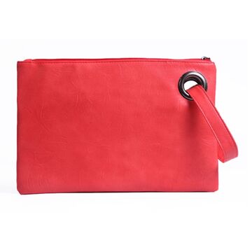 Клатч сумка женская, красный П1687