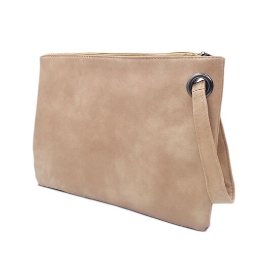 Клатч сумка жіноча, бежевий П1689