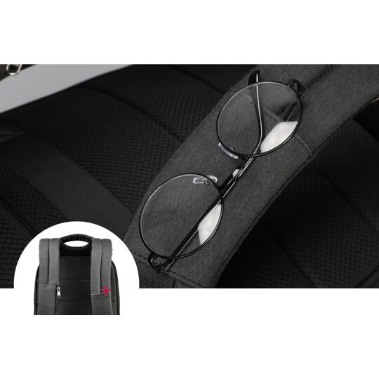 Рюкзаки для ноутбуков - Рюкзак для ноутбука с RFID, коричневый П1694