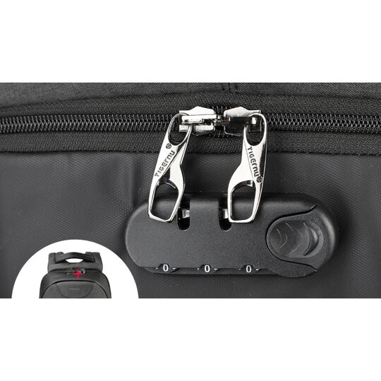 Рюкзаки для ноутбуков - Рюкзак для ноутбука с RFID, коричневый П1694