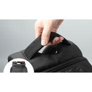 Рюкзак для ноутбука з RFID, коричневий П1694