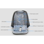 Рюкзаки для ноутбуков - Рюкзак для ноутбука, черный П1696