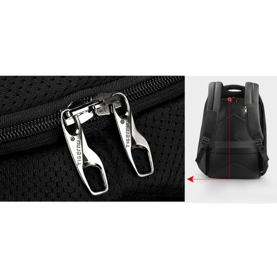 Рюкзаки для ноутбуков - Рюкзак для ноутбука, коричневый П1697