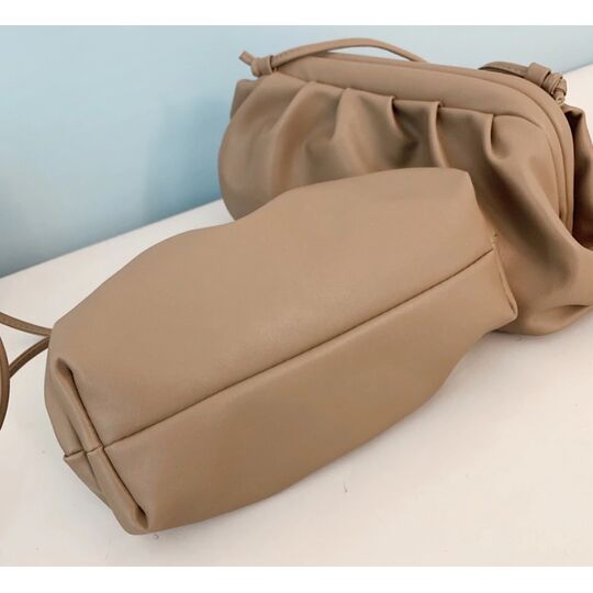 Сумка жіноча, клатч LEFTSIDE велика, коричнева П1699