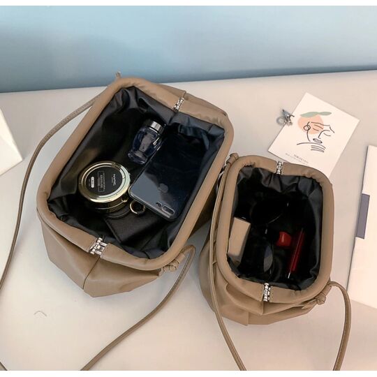 Сумка женская, клатч LEFTSIDE большая, черная П1700