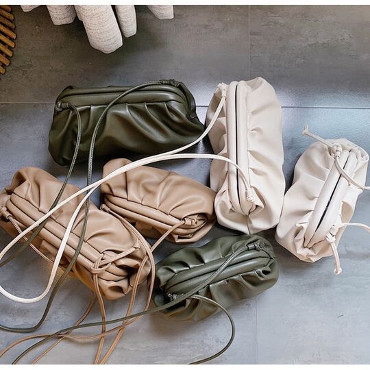 Сумка жіноча, клатч LEFTSIDE велика, зелена П1701