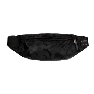 Поясная сумка мужская "HK", черный камуфляж П1704
