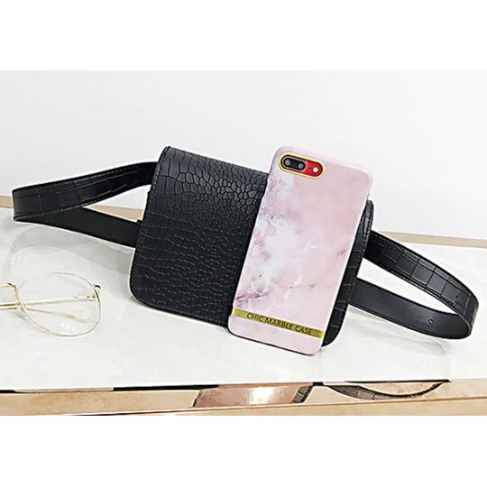 Сумка поясна жіноча 'Badiya', рожева П1713