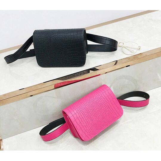 Сумка поясна жіноча 'Badiya', рожева П1713