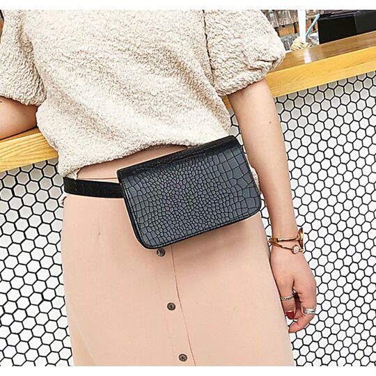 Сумка поясна жіноча 'Badiya', рожева П1713