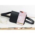 Сумка поясная женская "Badiya", серая П1715