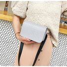 Сумка поясная женская "Badiya", серая П1715