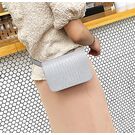 Сумка поясная женская "Badiya", серая П1715