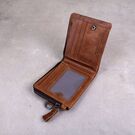 Мужское портмоне KAVIS, коричневый П1720 Мужское портмоне KAVIS, коричневый П1720