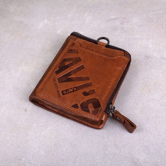 Чоловіче портмоне KAVIS, коричневий П1721