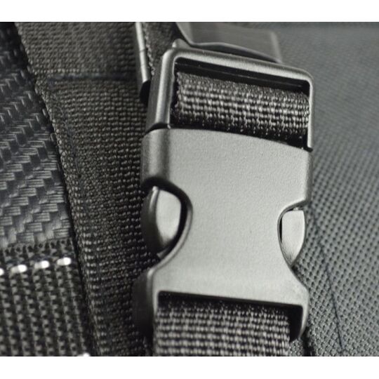 Сумка на бедро мужская Honda, черная П1726