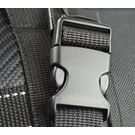 Сумка на бедро мужская, черная П1727