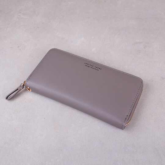 Жіночий гаманець WEICHEN, сірий П0073