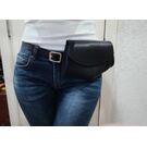 Сумка на пояс для женщин, SWDF , черная П1728