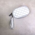 Сумка бананка, женская LOVEVOOK, серебристая П1730