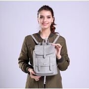 Женский рюкзак, серый П1739