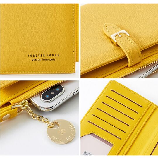 Жіночий гаманець, чорний П1744