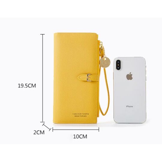 Жіночий гаманець, чорний П1744