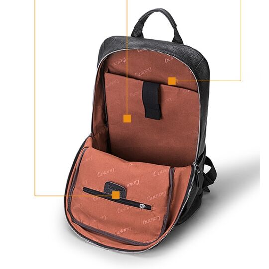 Мужской рюкзак LIELANG, черный 0129