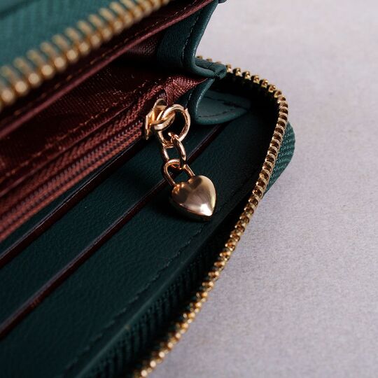 Жіночий гаманець WEICHEN, зелений П0075