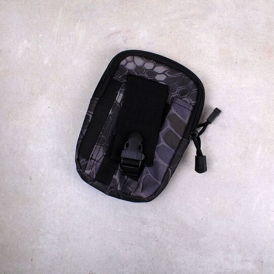 Сумка поясная армейская , серая П1752