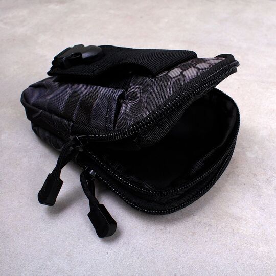 Сумка поясная армейская , серая П1752