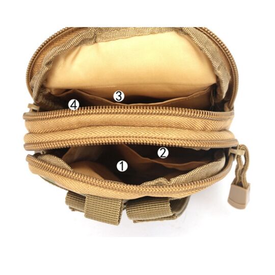 Сумка поясна армійська , камуфляж П1755