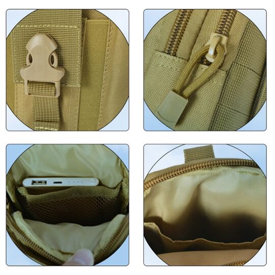 Сумка поясна армійська , камуфляж П1755